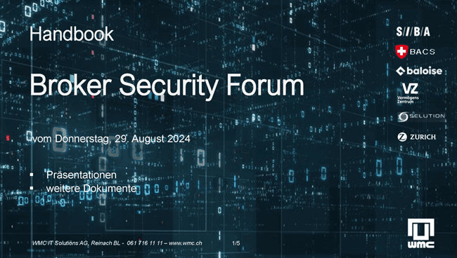 Broker Security Forum Handbook